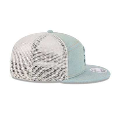 San Francisco Giants Denim Split Panel 9FIFTY Trucker Hat