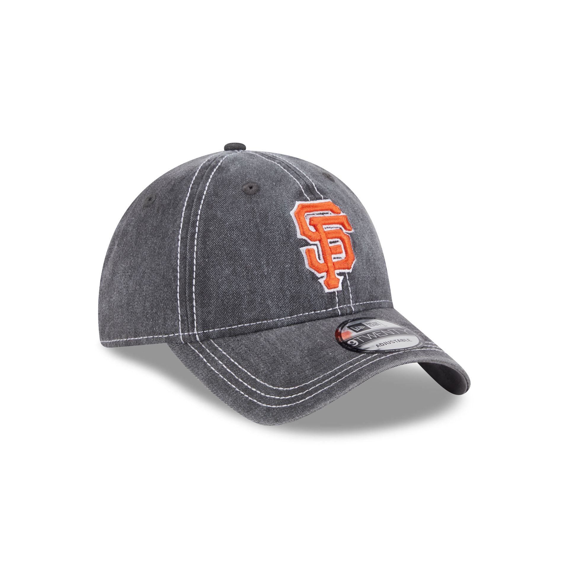 San Francisco Giants Washed Contrast 9TWENTY Adjustable Hat
